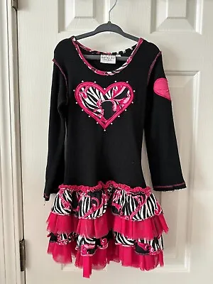 Ooh La La Couture Girls Youth Vintage  Dress Size 5 VGUC • $15