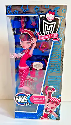 2010 Mattel Monster High Dead Tired Draculaura #V7976 - NRFB • $179.95