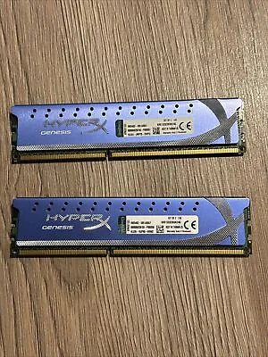4GB(2x2GB) DDR3 1333 MHz PC3 10600U RAM Memory Kingston HyperX KHX1333C9D3K2/4G  • £6