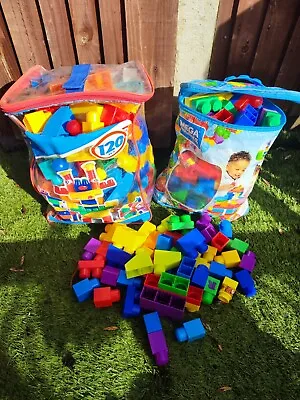 MEGA BLOKS Huge Bundle  Educational Toy  Pre School Cars And Different Shapes  • £35