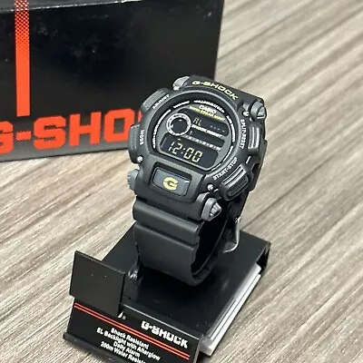 Casio G-Shock Military Men's Chronograph Black Resin 47mm Watch DW9052-1CCG • $50.97