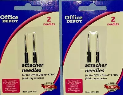 2 Pack X2 Fabric Attacher Needles: Monarch SG3020 Office Depot FT100 Dennison • $12.99