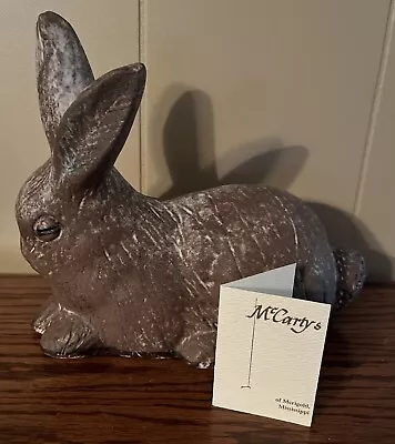 McCarty’s Pottery Nutmeg Rabbit / Bunny -First Quality GENUINE • $185