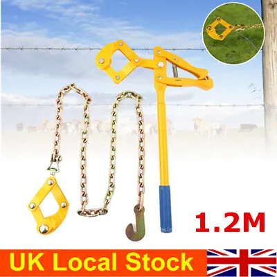 £26.99 • Buy 800kg Rural Contractor Chain Strainer Wire Strainers Fencers Farmers Tools 1.2M