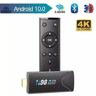 Mini Android Dual Wifi Smart TV Box H.265 Media Player TV Receiver Set Top Box • $54.87