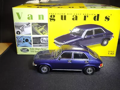 Rare 1/43 Corgi Vanguards Austin Allegro Cosmic Blue • £12