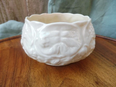£12 • Buy Vintage Belleek China  Lilly  Pad Or Lotus Pattern Sugar Bowl C1926 -1946