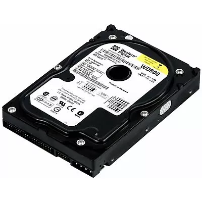 Hard Disk HDD Drive Ide Pata 35   80gb Western Digital Wd800bb PC • £90.68