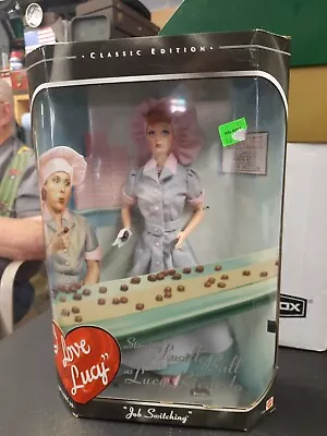 Job Switching I Love Lucy Ricardo Lucille Ball Barbie Doll 1998 Mattel 21268 NEW • $29.99