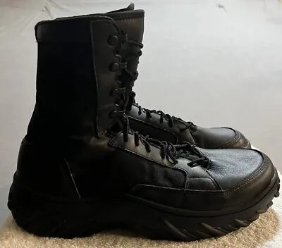 Oakley Field Assault 8  Tactical Boots Cordura/Suede Mens 14 Black Combat Field. • $59.95