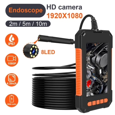 £42.49 • Buy Industrial Endoscope Camera Borescope Inspection Camera 1080P HD 2.4  Screen