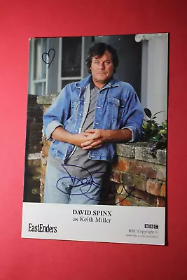 David Spinx (Eastenders) Signed Cast Card • £2