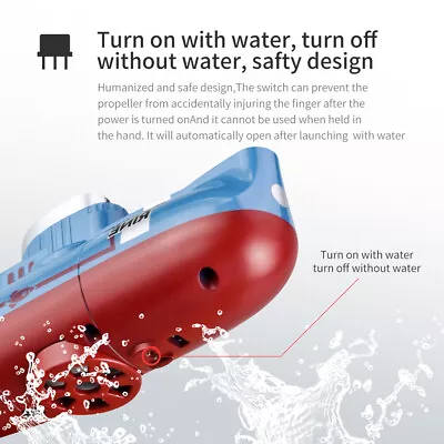 AU RC Mini Submarine 6 Channels Remote Control Under Water Ship RC Submarine • $44.10