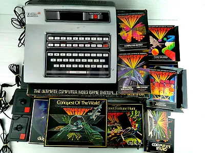 Vintage 1978 Magnavox Odyssey 2 Computer Video Game System 15 Games 4 Controller • $425