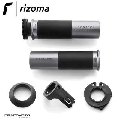 $137.48 • Buy BMW R Nine T 1200 2014-2016 Grips Icon RIZOMA GR225D GR421B Grey