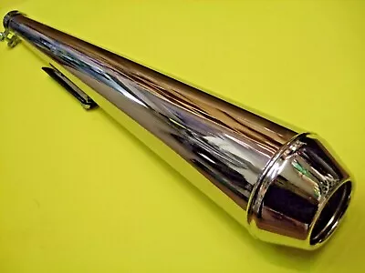 £72 • Buy Reverse Cone Megaphone Silencer For Triumph Triton Norton Bsa Cafe Racer