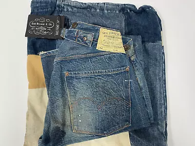 Levis Vintage Clothing LVC Vault Piece 1915 201 Jeans Levi's USA #47  Denim Levi • $175.99