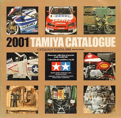 Electronic Publication (PDF) Tamiya Catalogue From 2001 • £2.50