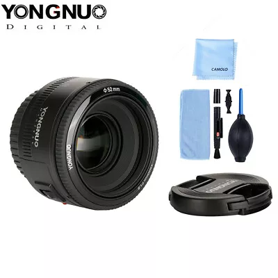 YONGNUO YN50mm F1.8 AF Large Aperture Camera Lens For Canon EOS EF DSLR Camera • $124.99