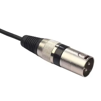 3Pin XLR Female To Dual 2 Male Y Splitter Cable - 30cm - Black • £5.99