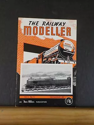Railway Modeller 1951 July August V2 #11  LNWR Standard Signal Cabins • $8