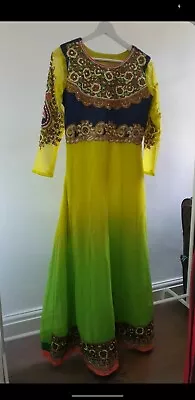 £10 • Buy Prom Wedding Anarkali Indian Pakistani Dress
