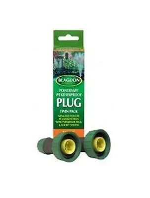 £16.75 • Buy Blagdon Powersafe Plug Twin Pack  - Garden Koi Pond