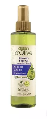 Dalan D'Olive Reparative Body Oil Spray 200ml - 24 Hour Moisture • £10.98