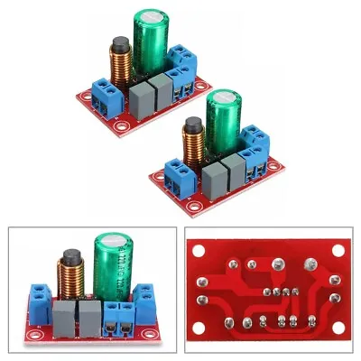 2x Adjustable Treble Bass 2 Way Audio Frequency Divider Speaker Crossover Module • £9.99