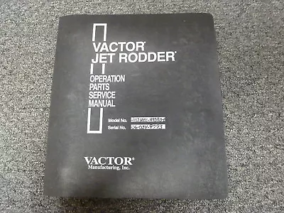 Vactor Guzzler 2112 Hydro Excavator Parts Owner Operator Service Repair Manual • $419.30