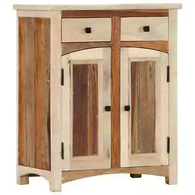 Cabinet Kitchen Storage Console Table With Drawers Solid Reclaimed Wood VidaXL V • $270.99