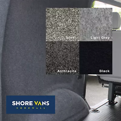 Carpet Lining Camper Van Boat Stretch 10 Sqm ANTHRACITE • £36.99