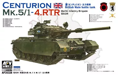 AFV Club 1/35 Centurion Mk 5/1 4 RTR Berlin Infantry Brigade BAOR - AF35328 • £48.78