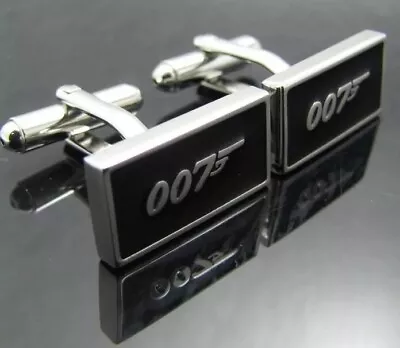 £3.99 • Buy Mens Metal Cufflinks Agent 007 James Bond Cufflinks