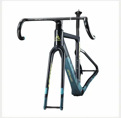 £467.69 • Buy Disc Brake Carbon 700C 142mm Gravel Bicycle Frameset Road Bike Frame