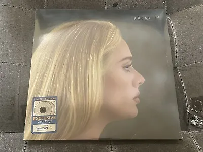 $10 • Buy Adele: 30- Record Album Clear Vinyl- Brand New- In Wrap- Limited Edition