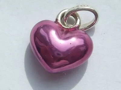 New Links Of London MINI Purple Heart Charm : Fully Hallmarked • £22