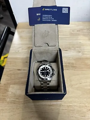 Breitling Stainless Steel Automatic 44mm A17376 (See Description)(E10) • $3200