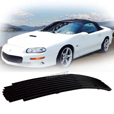 Black Grille Fits 1998-2003 Chevy Camaro Main Upper Billet Grill 1999 2000 01 02 • $62.99