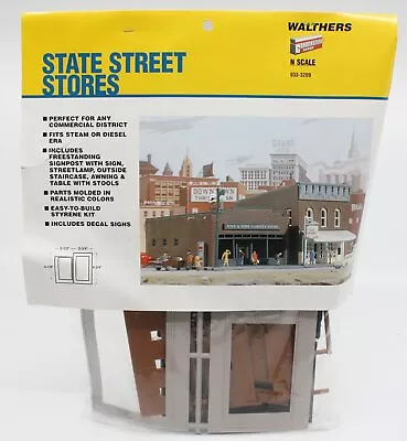 Walthers 933-3209 N State Street Stores Building Kit • $30.58