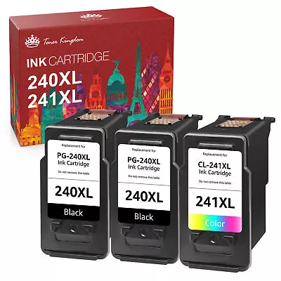 Ink Cartridges PG-240XL CL-241XL For Canon PIXMA MG2220 MG3600 MG3620 TS5120 • $20.85