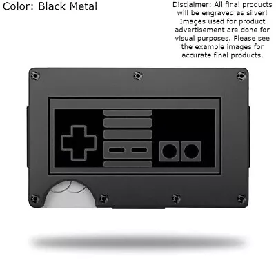 Custom  NINTENDO NES CONTROLLER  Laser Engraved Wallet - Pick A Wallet Color • $22