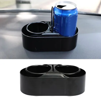 Multifunction Dual Hole Drinks Holder Car Interior Organizer Cup Bottle Holder • $11.30