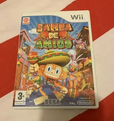 Samba De Amigo - Game Nintendo Wii Complete • £26.03