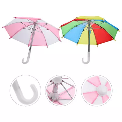 Miniature Dollhouse Umbrellas (2pcs) 18  Micro Landscape Decor-QN • $9.99