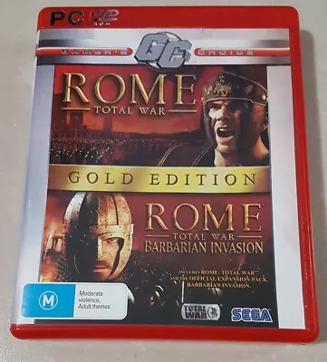 Rome Total War Gold Edition (PC Windows) • $14.90