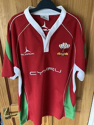 Wales Rugby Shirt ~ XL * Olorun * Worn Once • £16.99