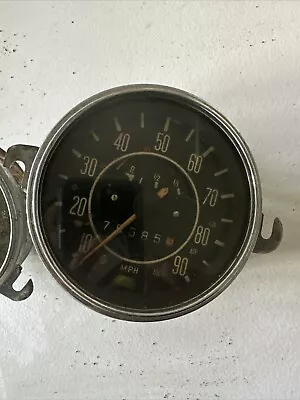 Lot Of Two Vintage VDO Speedometer Original German Used • $17