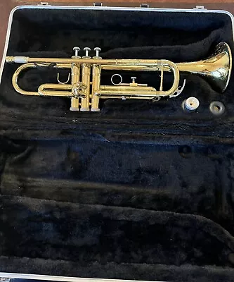 Vintage Brass Trumpet Bundy With Case • $99.99