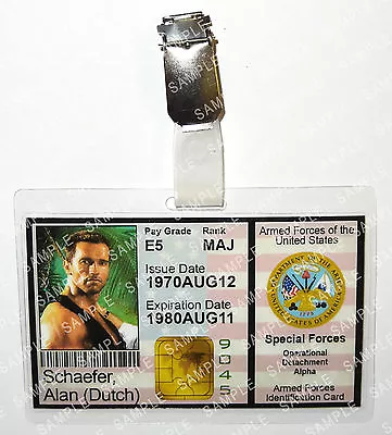 £6.99 • Buy Predator Alan Dutch Schaefer Aliens Fancy Dress Cosplay Prop Comic Con Book Day